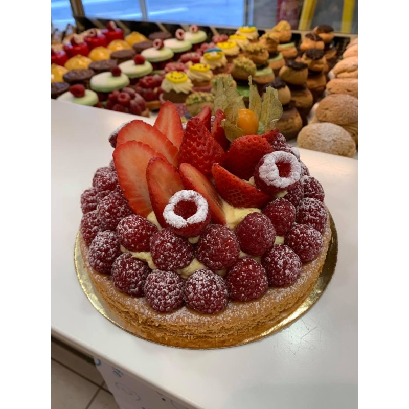 Tarte aux fruits rouges