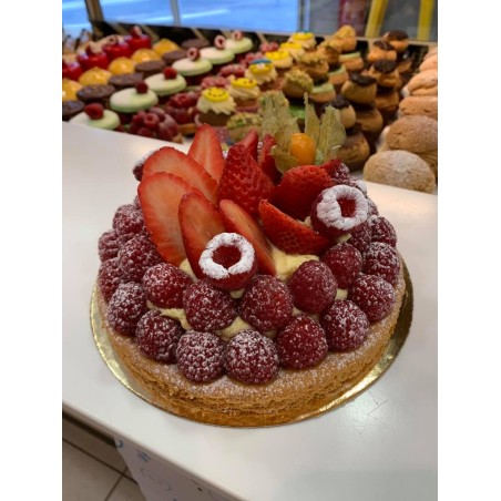 Tarte aux fruits rouges